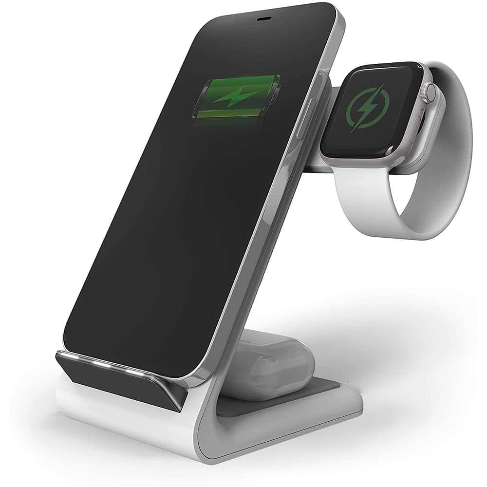STM - ChargeTree Swing Charging Station for Phone AirPods Apple Watch / White