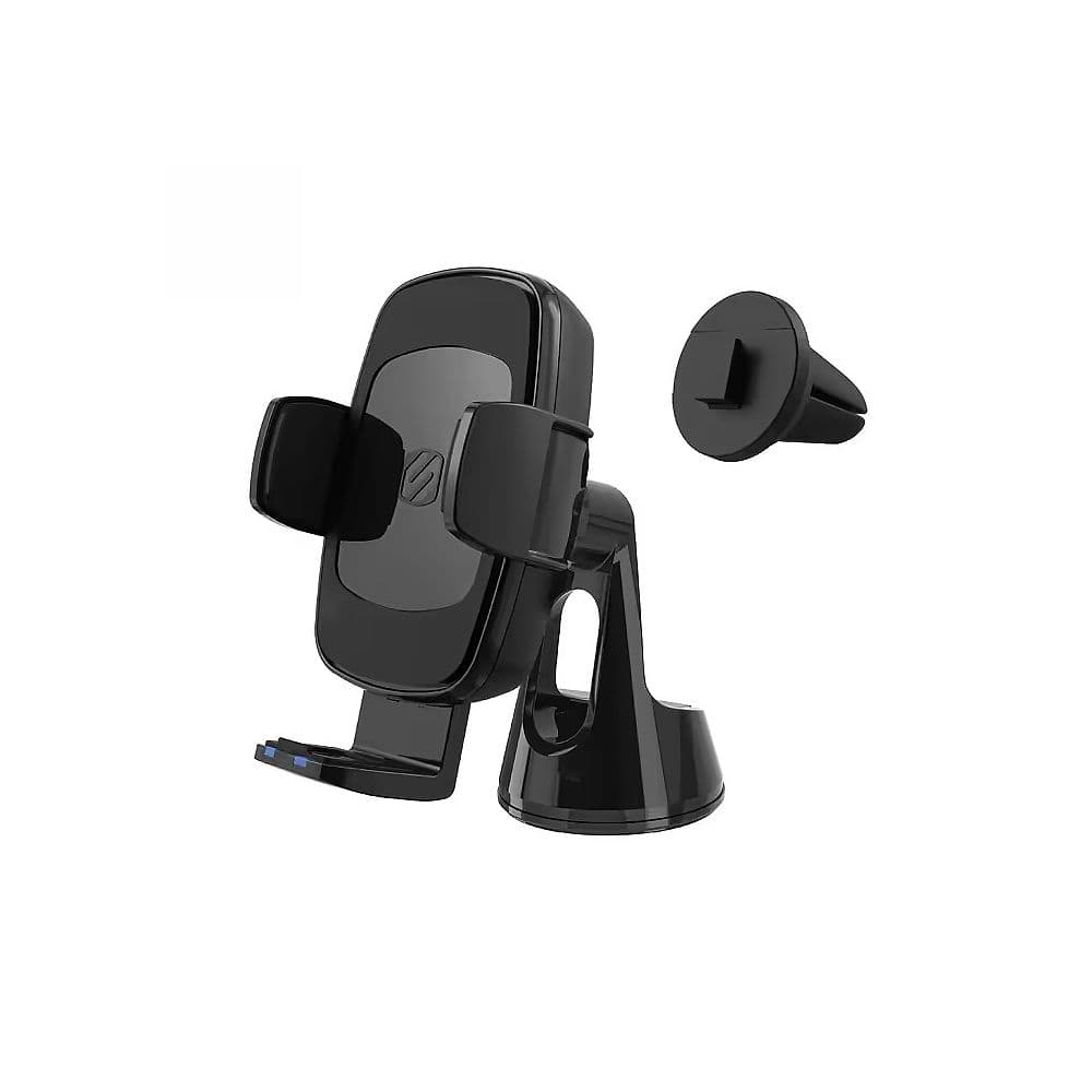 Scosche - StuckUp Wireless Charging Universal Phone Window/Dash/Vent Mount / Black