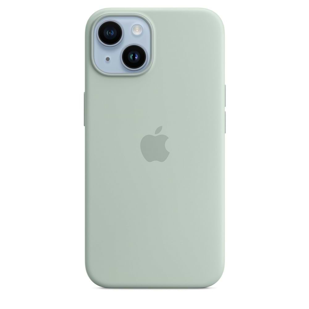 Apple - Silicone Case with MagSafe for iPhone 14 Plus