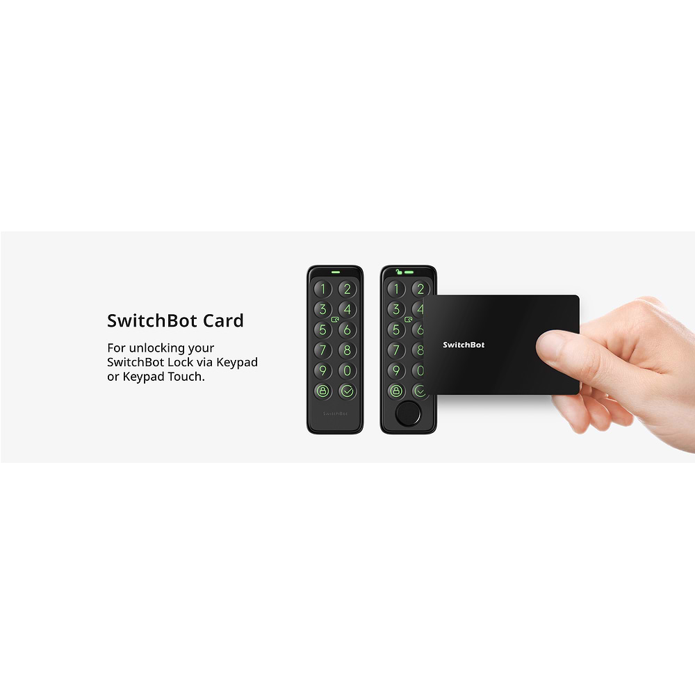 SwitchBot - Card / Black