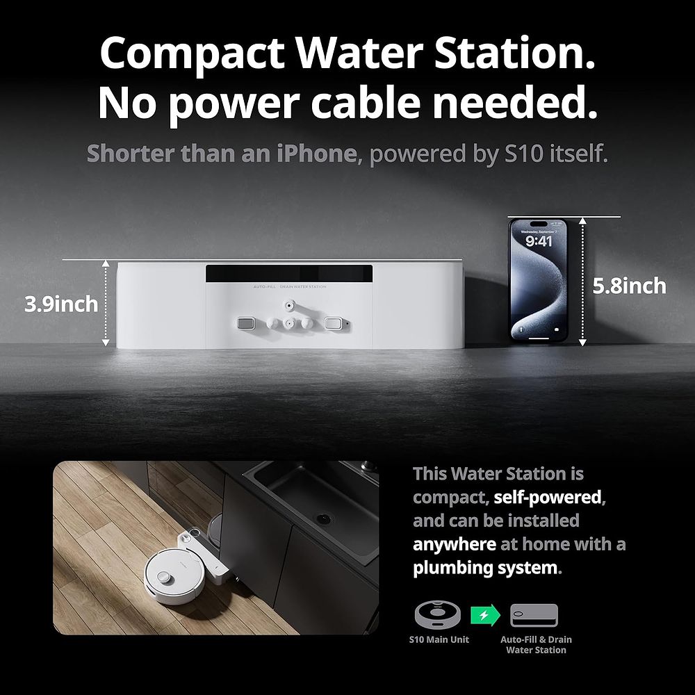 SwitchBot - Floor Cleaning Robot S10 / White