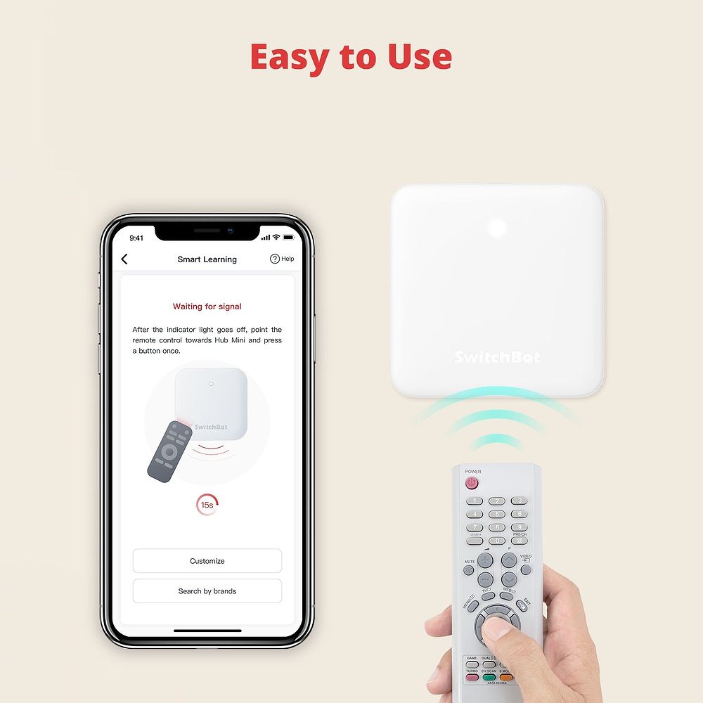 SwitchBot - HUB mini (Matter Enabled) / White