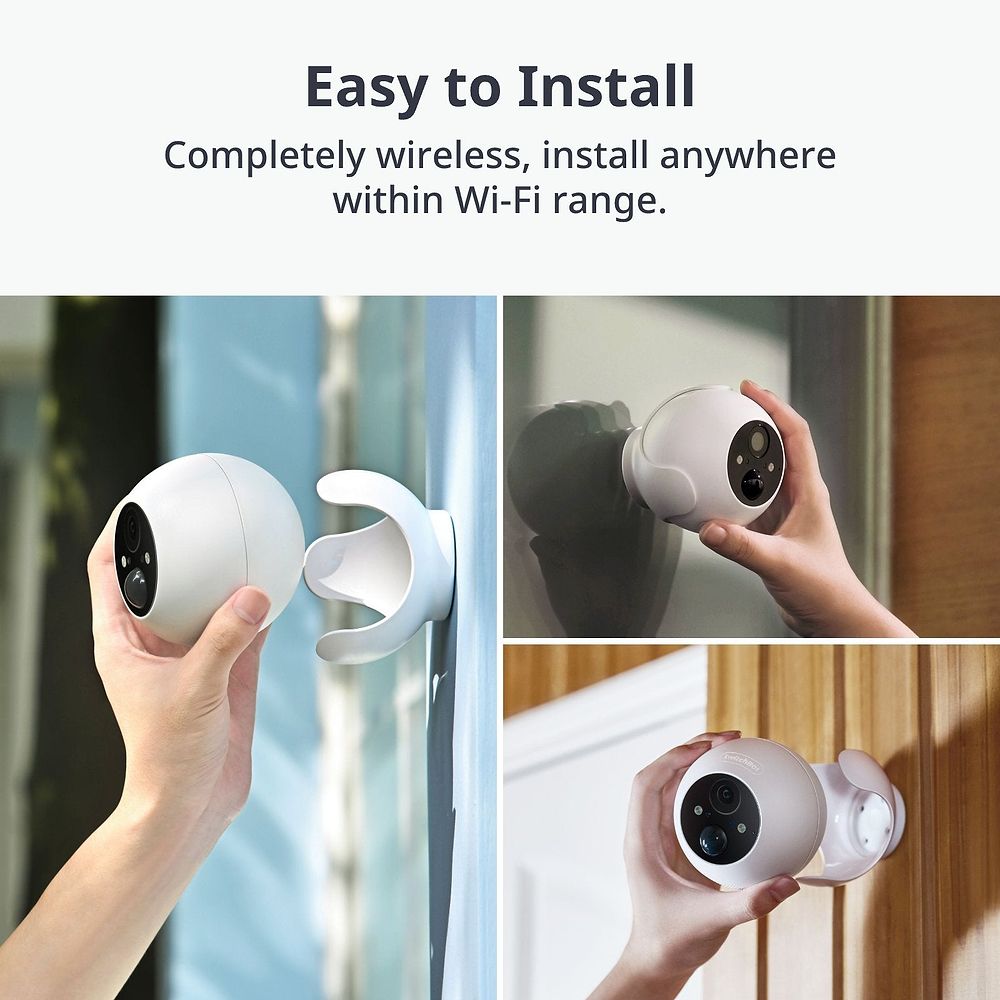 SwitchBot - Outdoor Spotlight Camera 2K / White