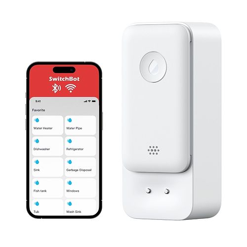 SwitchBot - Water Leak Detector with Sensor Cable / White