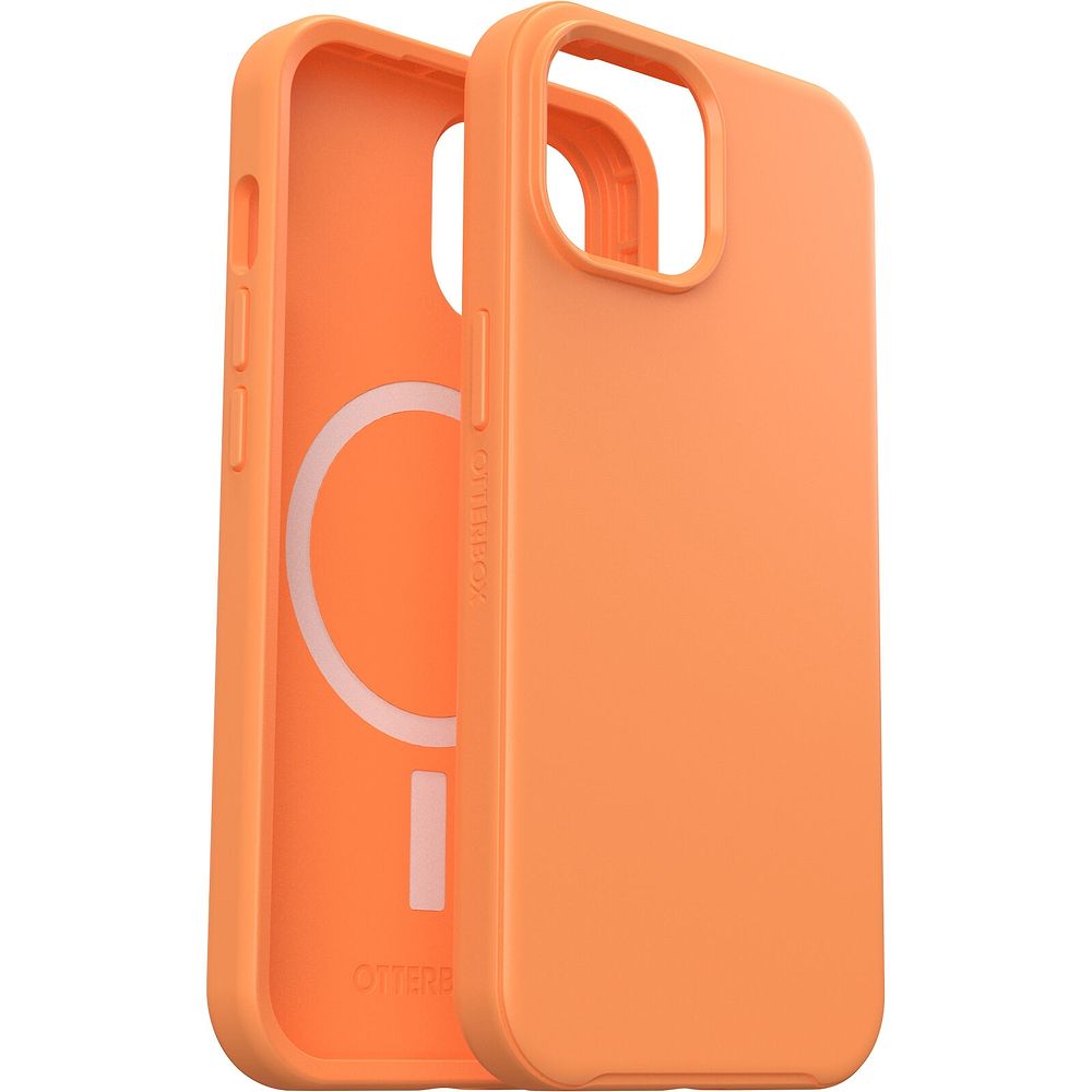 OtterBox Symmetry MagSafe Case for iPhone 15 orange
