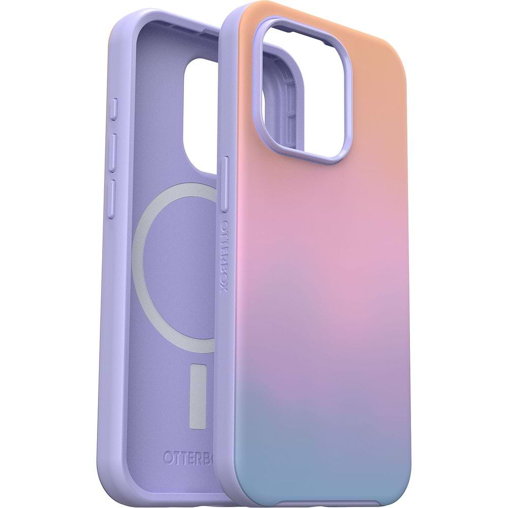 OtterBox Symmetry MagSafe Case for iPhone 15 Pro purple
