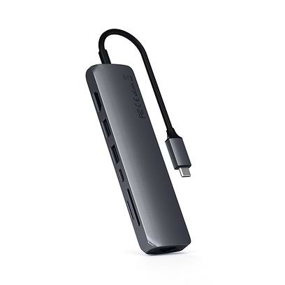 Satechi - USB-C Slim Multi-Port with Ethernet Adapter 