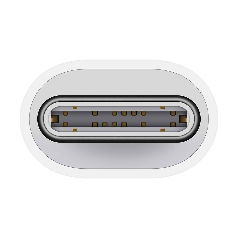 Apple USB C to Lightning Adapter White