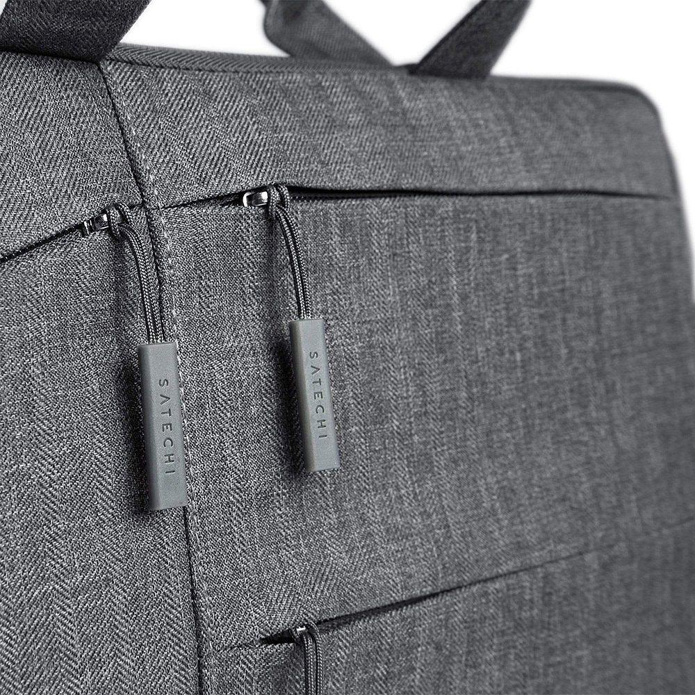 Satechi - Water-Resistant Laptop Carrying Case with Pockets (Up to 15-inch) / Gray