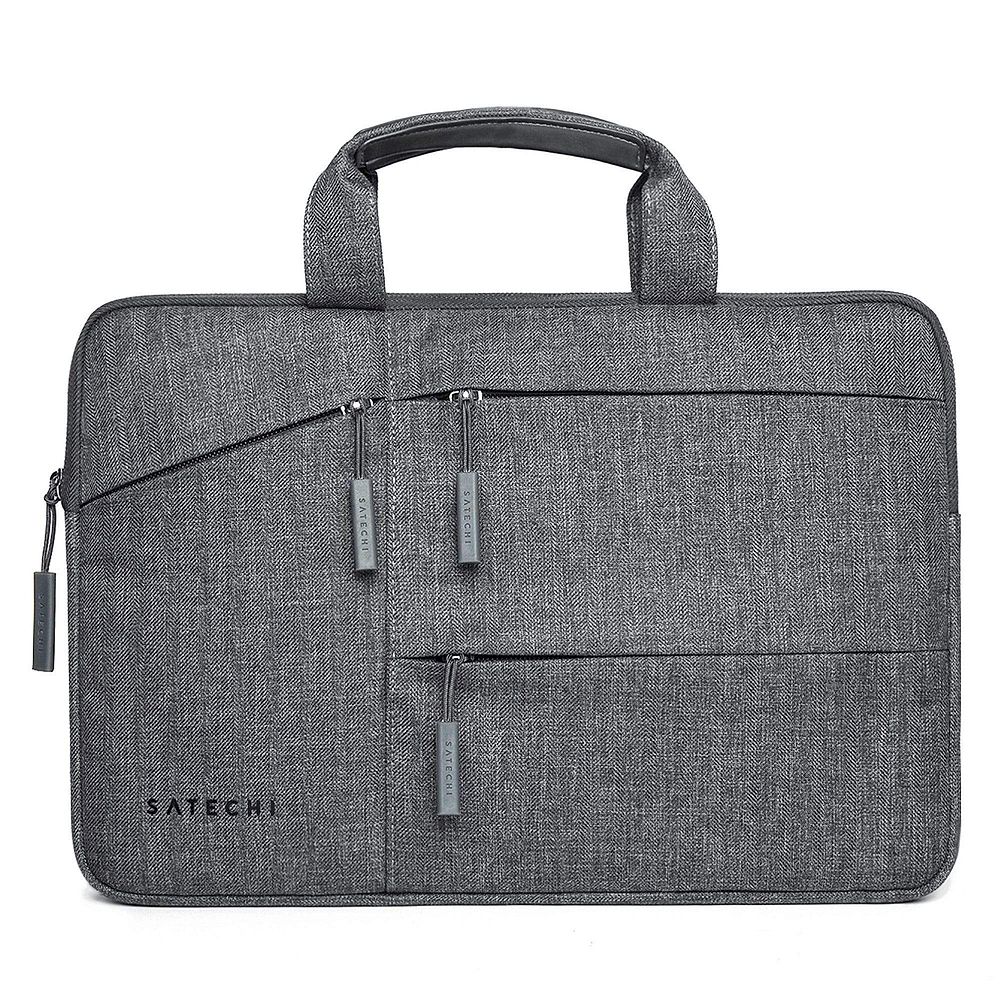 Satechi - Water-Resistant Laptop Carrying Case with Pockets (Up to 15-inch) / Gray