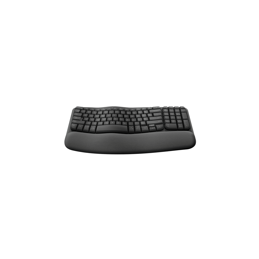 Logitech - Wave Keys (Wireless Ergonomic) / Graphite