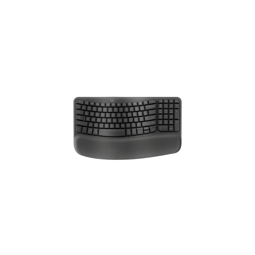 Logitech - Wave Keys (Wireless Ergonomic) / Graphite
