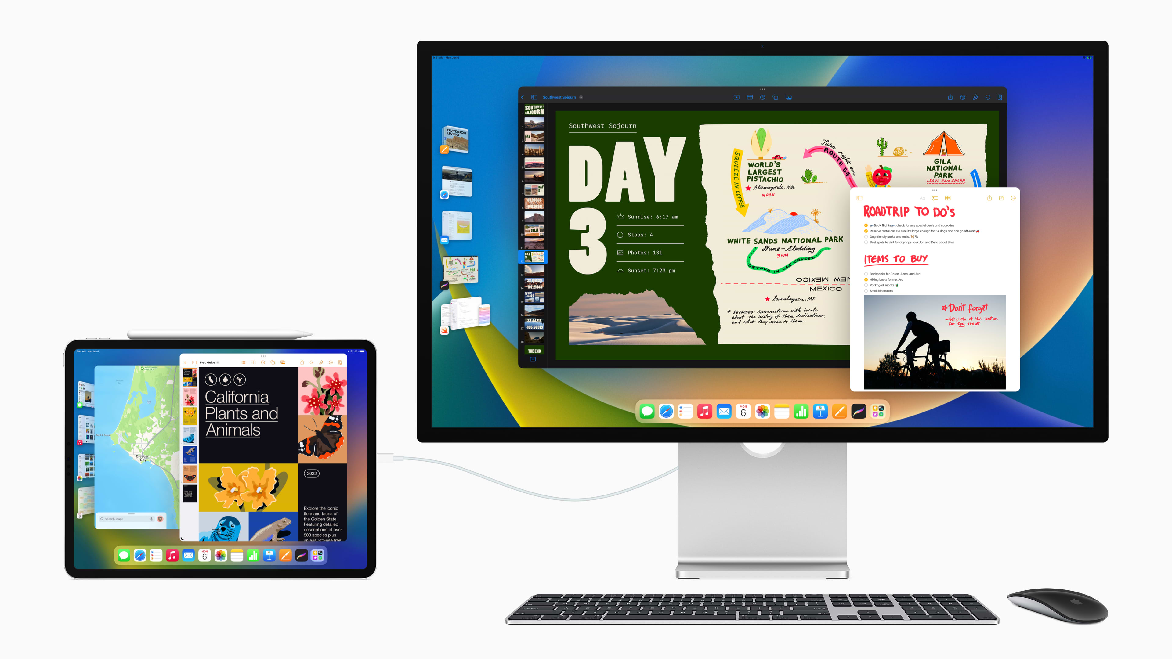 מערכות ההפעלה החדשות ל- iPad ה- iPadOS 16, ול- Mac ה- macOS Ventura, מקבלות שדרוגים חשובים וכלים חדשים לפרודוקטיביות רבת עוצמה וחוויה משופרת