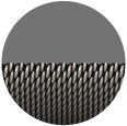 Stainless Steel Graphite / Milanese Loop