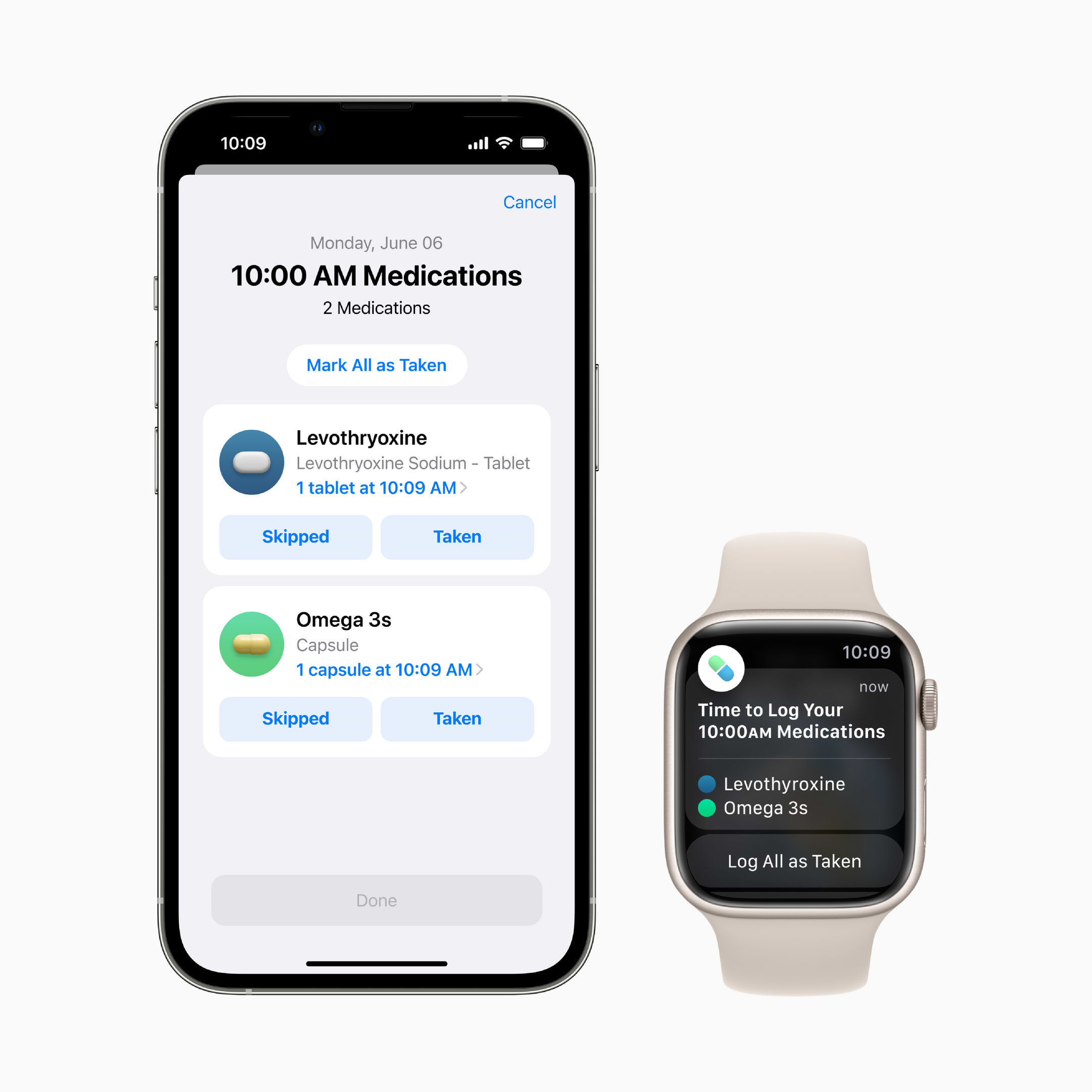 Medications, אפליקציית התרופות החדשה ב-Apple Watch וב-iPhone עוזרת לנו לנהל ולעקוב אחר התרופות אותן אנו נוטלים באופן קבוע, הויטמנים והתוספים שלנו.
