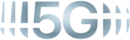 סמל המראה שאייפון יכול להתחבר לחיבורי רשת 5G מהירים במיוחד ול-Wi-Fi 6