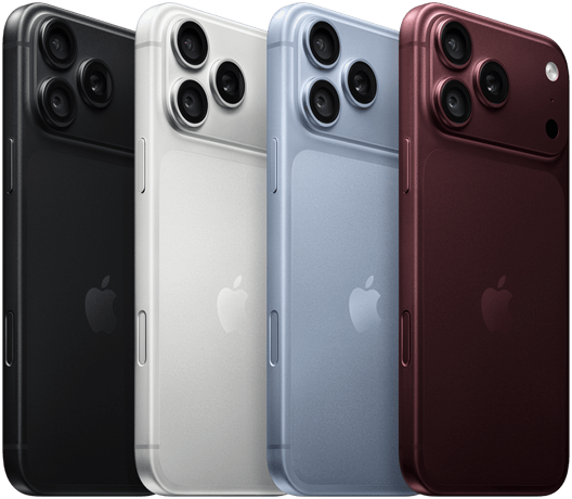 iPhone 18 Pro בארבעה גימורים: שחור, כסוף, קרחון ובורדו