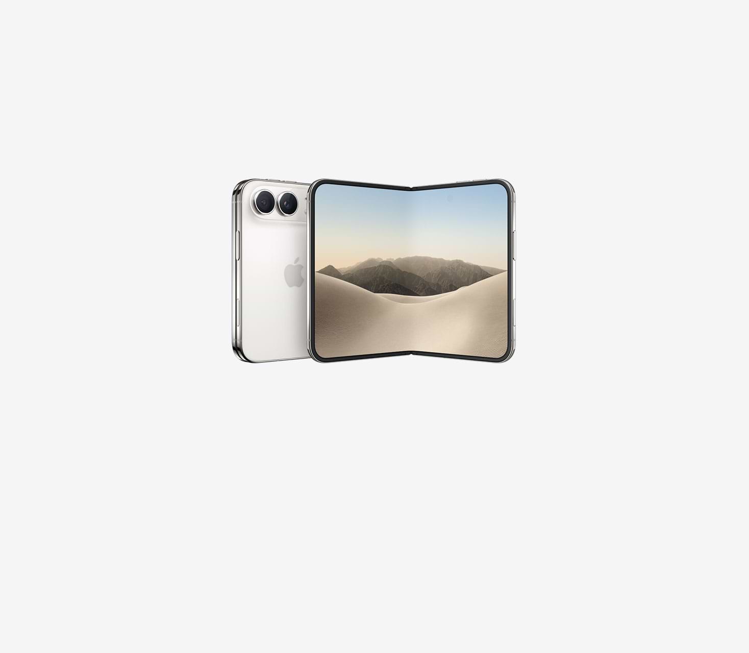 iPhone Duo בגימור לבן כוכבים