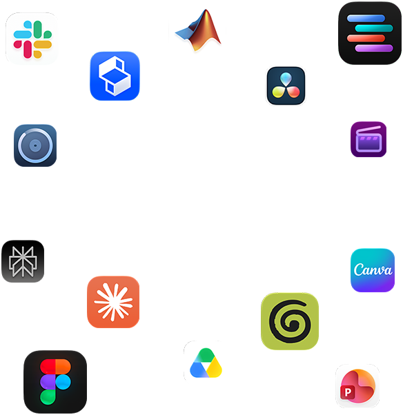 אייקוני אפליקציות ל-macOS