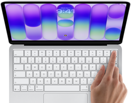 MacBook Neo, כסף, מסך כניסה עם Touch ID