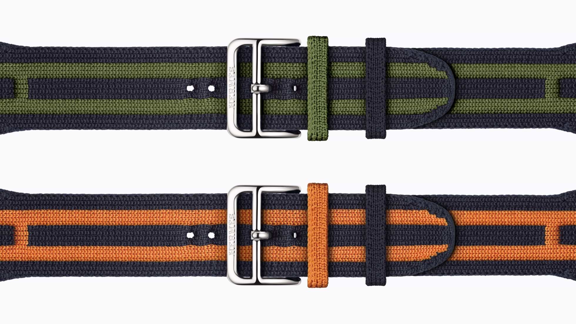 רצועת Rocabar Club החדשה מקולקציית Apple Watch Hermès. צילום: Apple