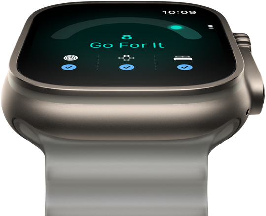 Apple Watch Ultra 4 בטיטניום טבעי מציג ציון מוכנות 8