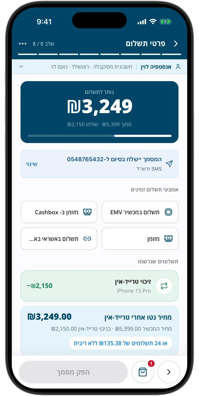 Payment methods