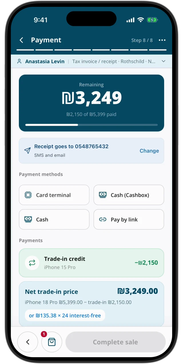 Payment methods