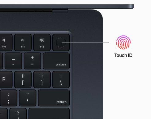 מקלדת ה-Magic Keyboard במקבוק אייר 15
